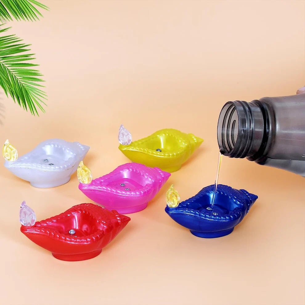 Shankh Water Sensor Diya
