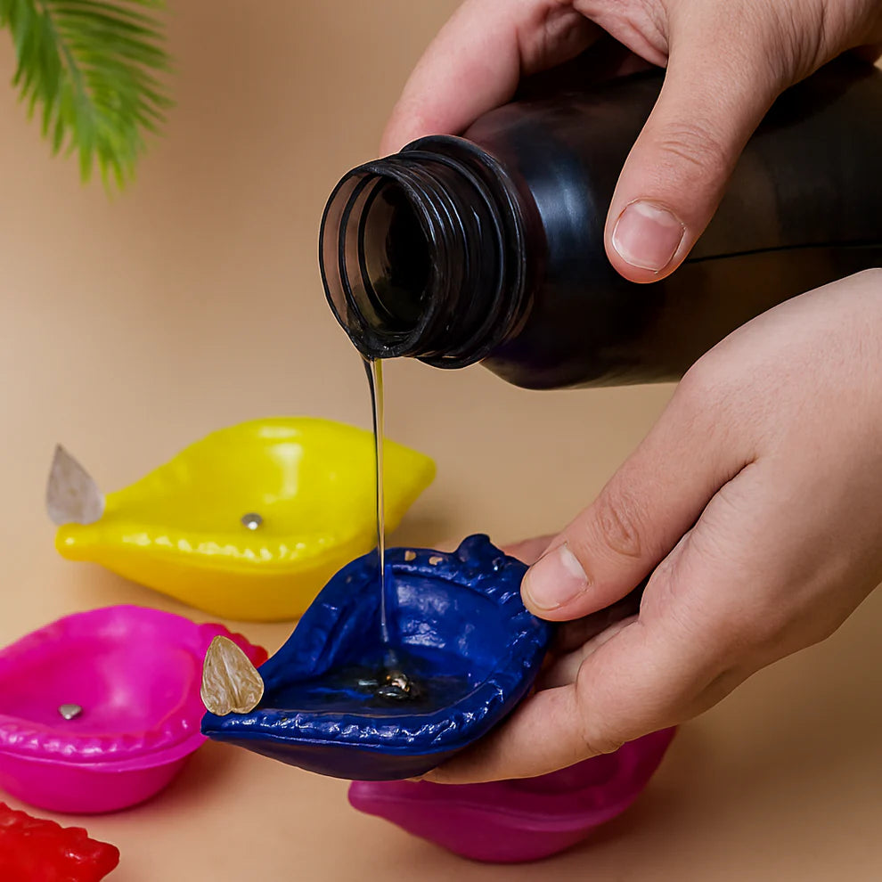 Shankh Water Sensor Diya