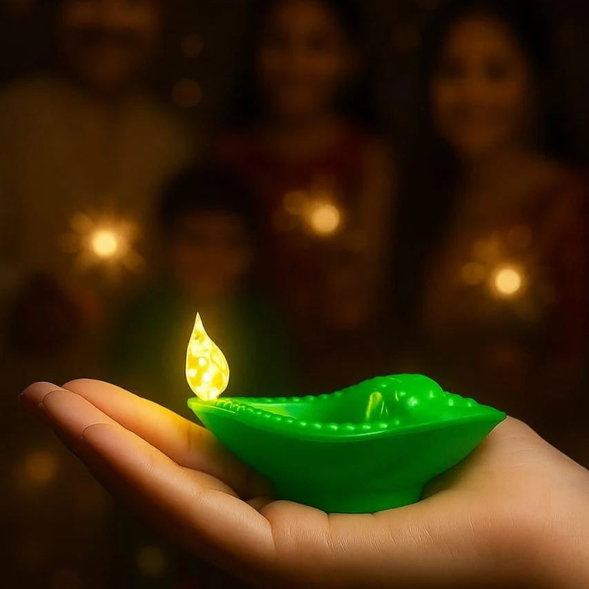 Shankh Water Sensor Diya