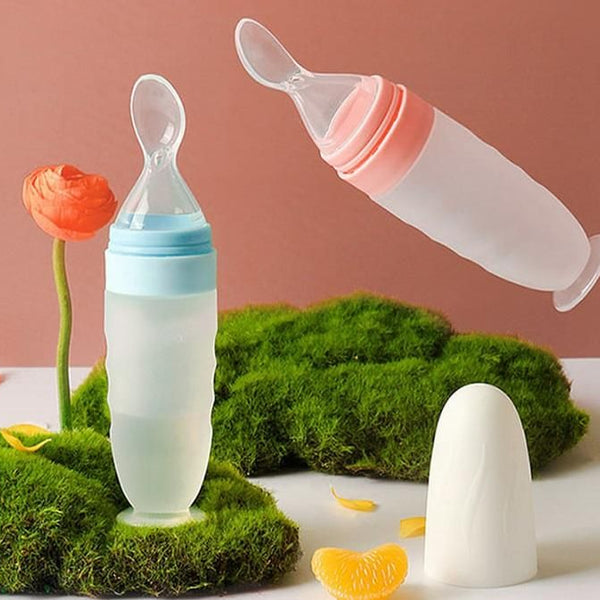 Premium Baby Food Squeeze Feeder Spoon