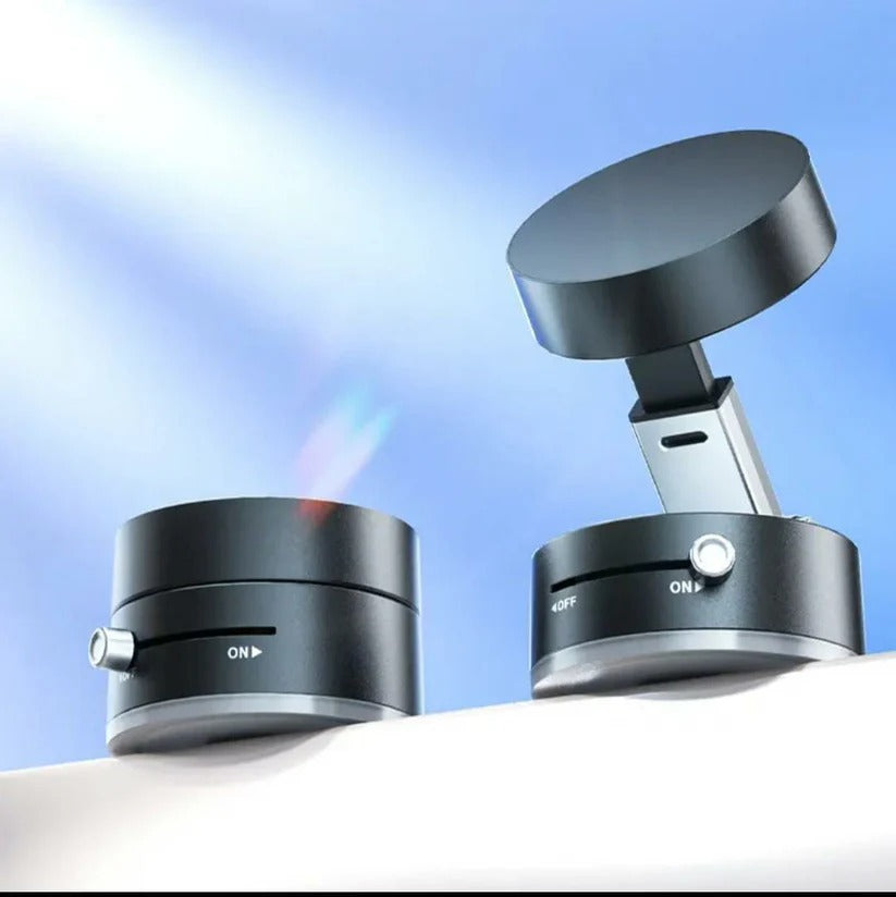 Magnetic Foldable Car Phone Holder – Hands-Free Suction Mount